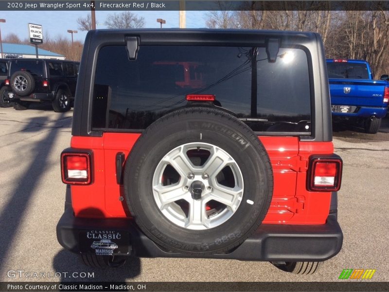 Firecracker Red / Black 2020 Jeep Wrangler Sport 4x4