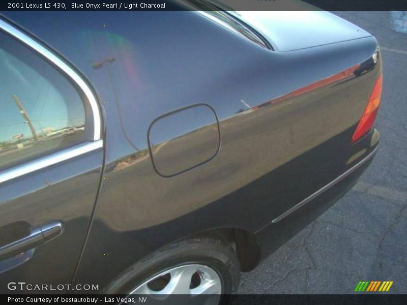Blue Onyx Pearl / Light Charcoal 2001 Lexus LS 430