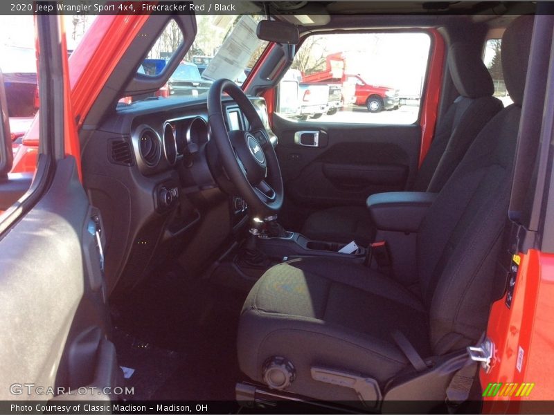 Firecracker Red / Black 2020 Jeep Wrangler Sport 4x4