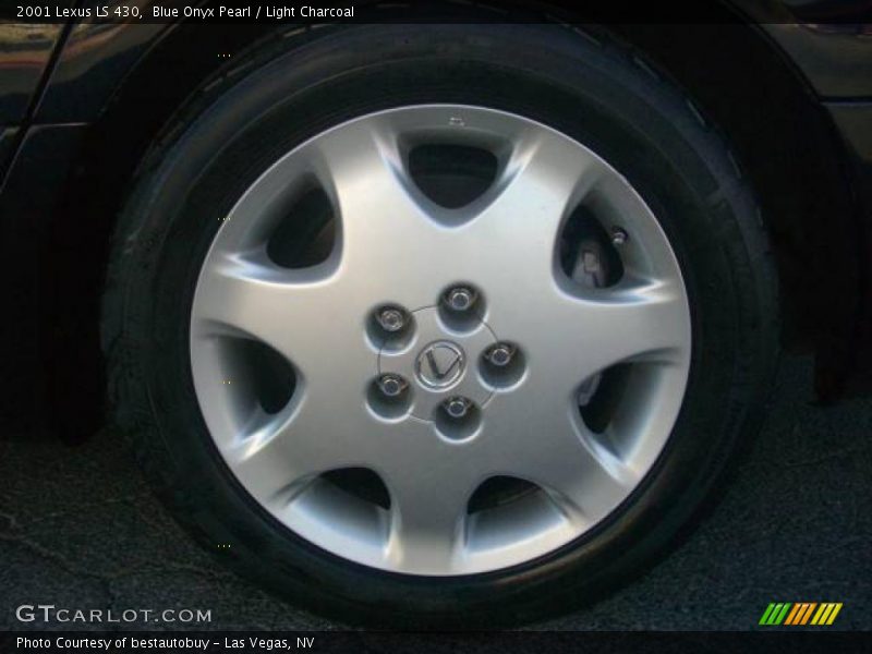 Blue Onyx Pearl / Light Charcoal 2001 Lexus LS 430