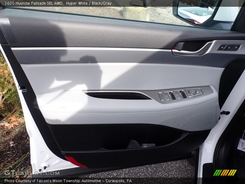 Hyper White / Black/Gray 2020 Hyundai Palisade SEL AWD