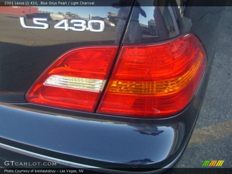 Blue Onyx Pearl / Light Charcoal 2001 Lexus LS 430