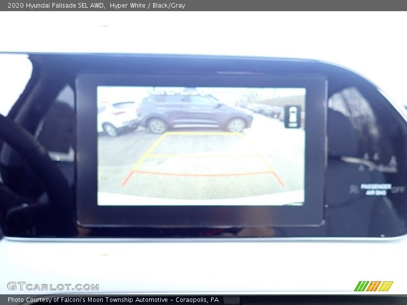 Hyper White / Black/Gray 2020 Hyundai Palisade SEL AWD