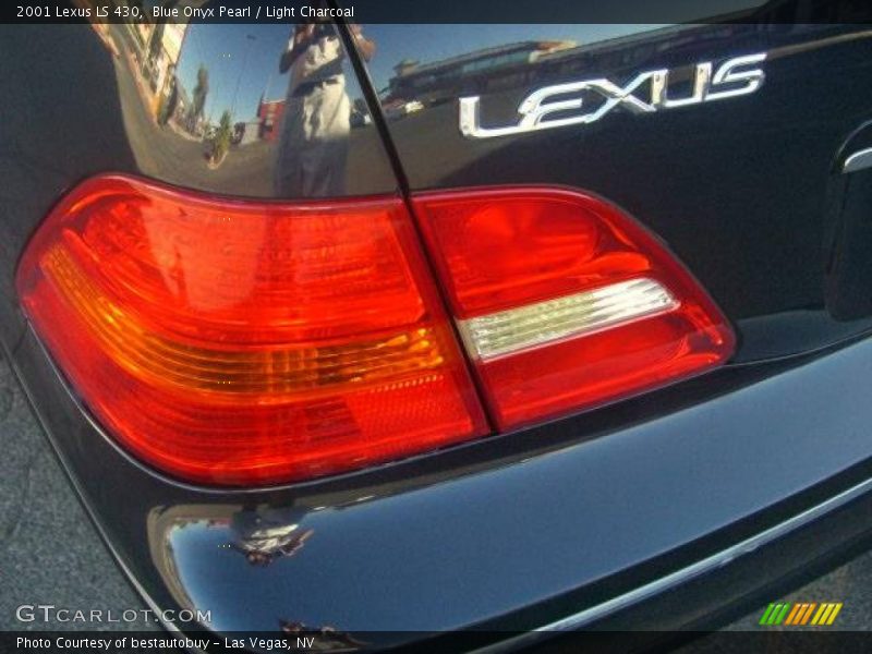 Blue Onyx Pearl / Light Charcoal 2001 Lexus LS 430