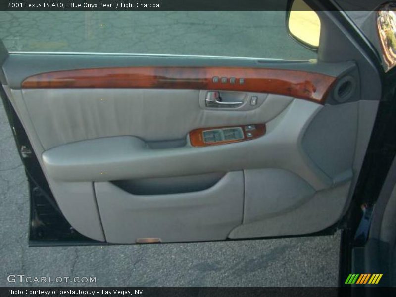 Blue Onyx Pearl / Light Charcoal 2001 Lexus LS 430