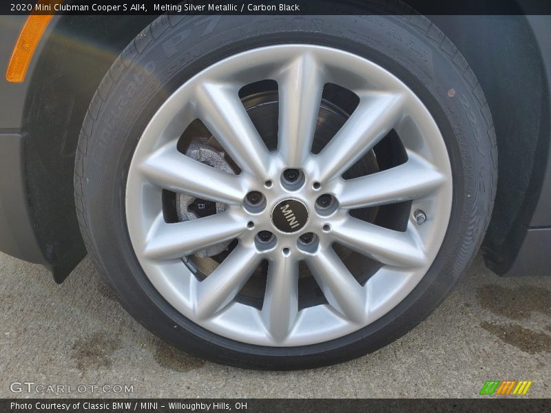 Melting Silver Metallic / Carbon Black 2020 Mini Clubman Cooper S All4
