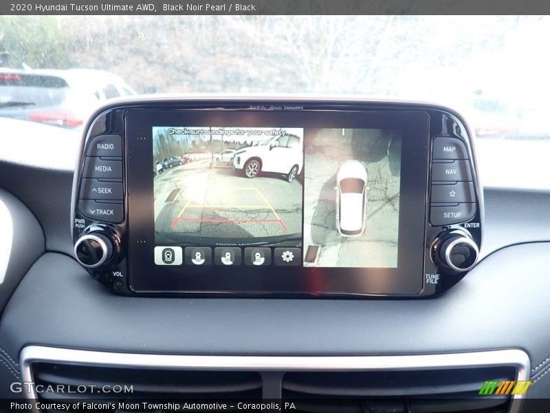 Black Noir Pearl / Black 2020 Hyundai Tucson Ultimate AWD