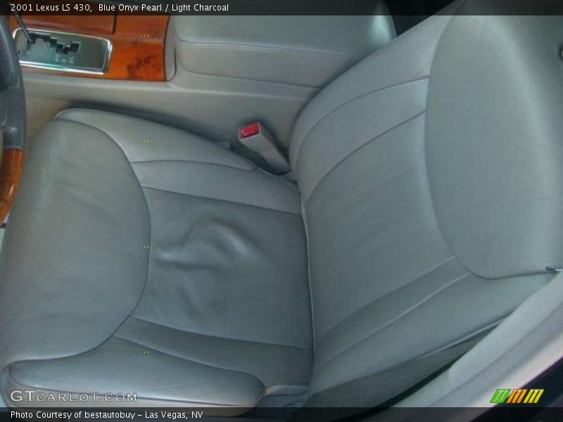 Blue Onyx Pearl / Light Charcoal 2001 Lexus LS 430