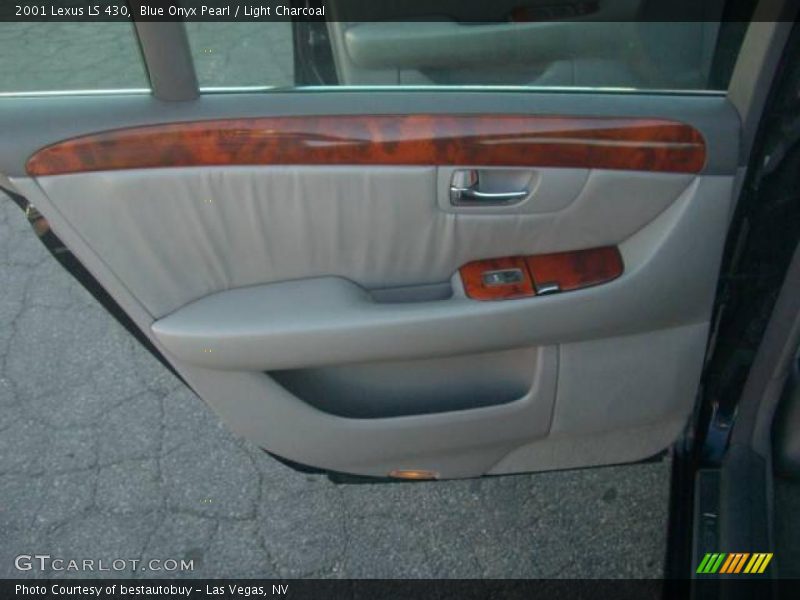 Blue Onyx Pearl / Light Charcoal 2001 Lexus LS 430