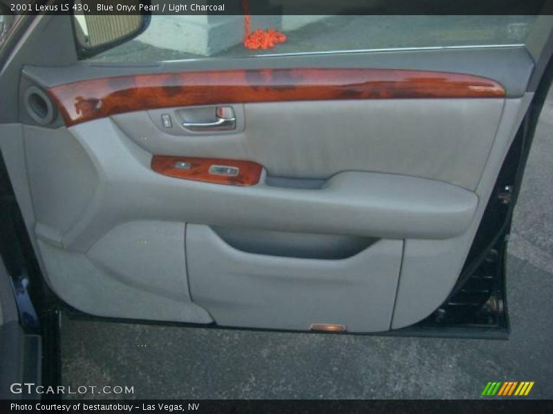 Blue Onyx Pearl / Light Charcoal 2001 Lexus LS 430