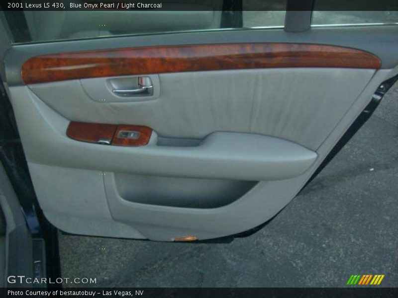 Blue Onyx Pearl / Light Charcoal 2001 Lexus LS 430