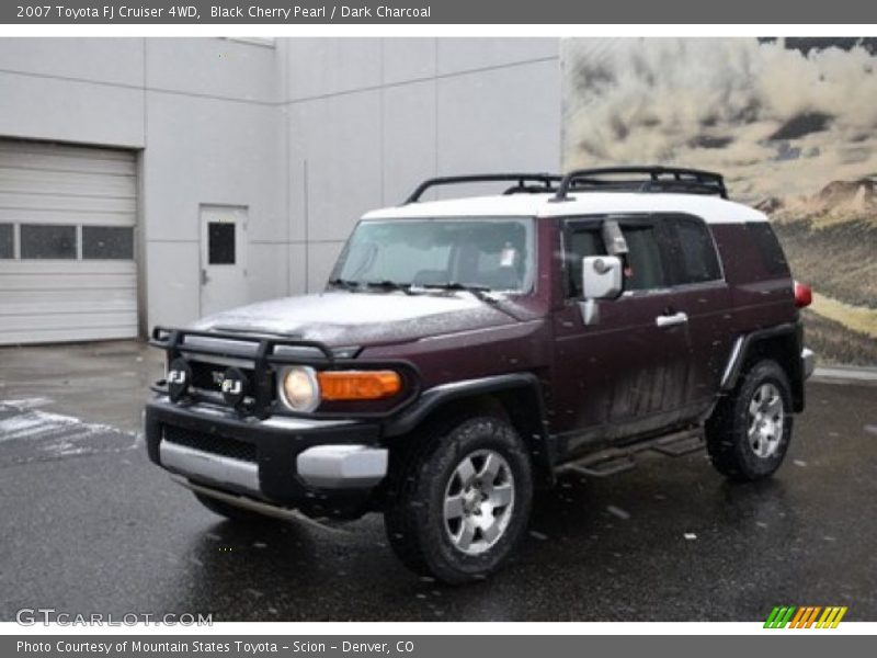 Black Cherry Pearl / Dark Charcoal 2007 Toyota FJ Cruiser 4WD