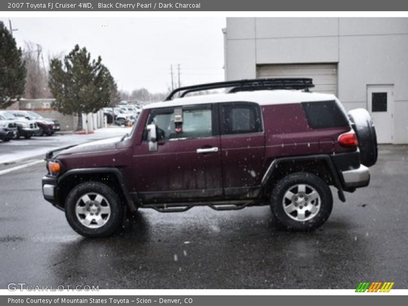 Black Cherry Pearl / Dark Charcoal 2007 Toyota FJ Cruiser 4WD