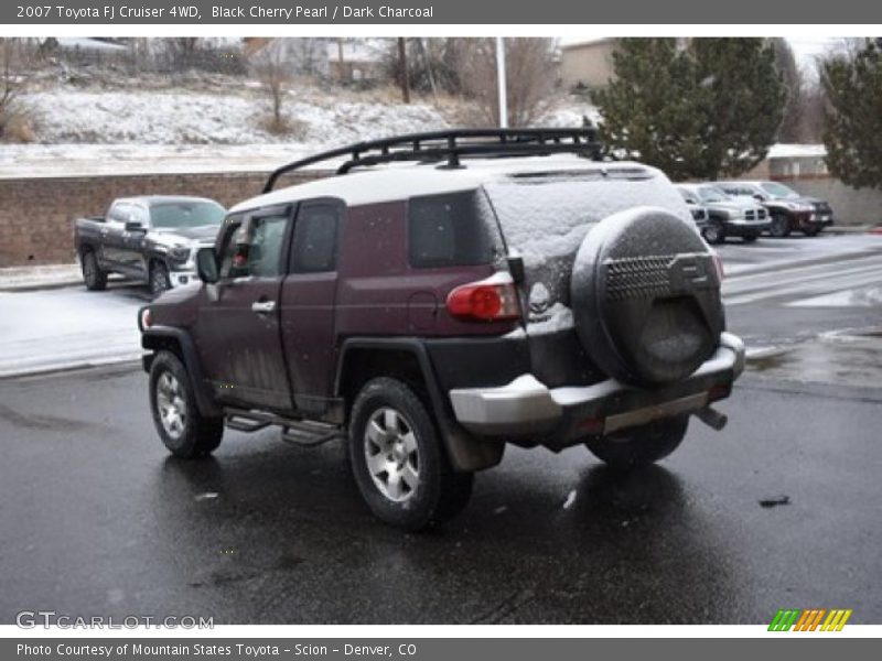 Black Cherry Pearl / Dark Charcoal 2007 Toyota FJ Cruiser 4WD