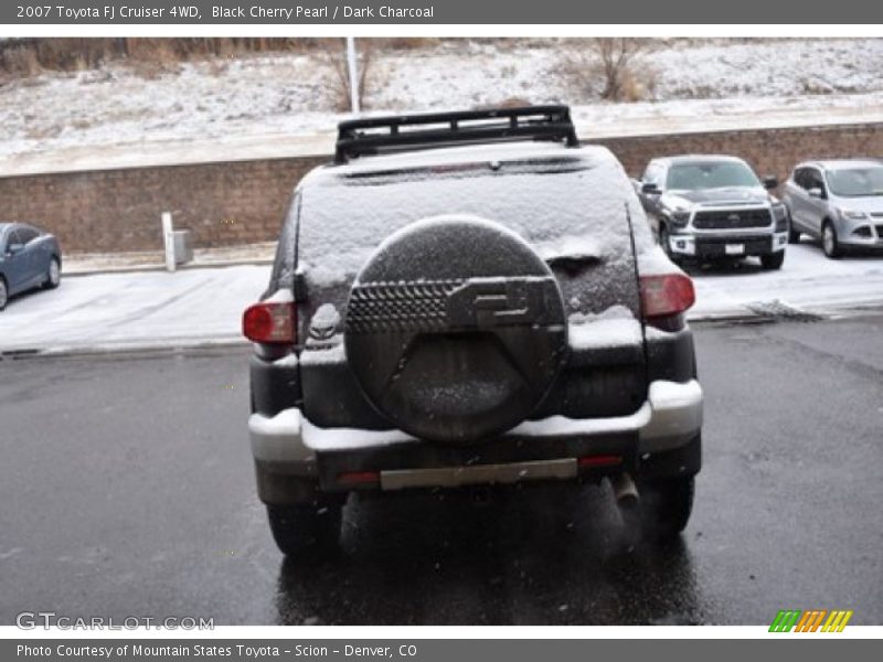 Black Cherry Pearl / Dark Charcoal 2007 Toyota FJ Cruiser 4WD