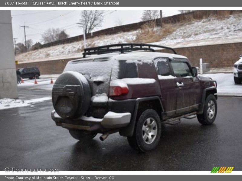 Black Cherry Pearl / Dark Charcoal 2007 Toyota FJ Cruiser 4WD