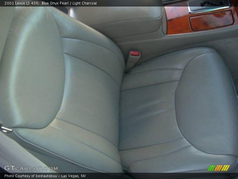 Blue Onyx Pearl / Light Charcoal 2001 Lexus LS 430
