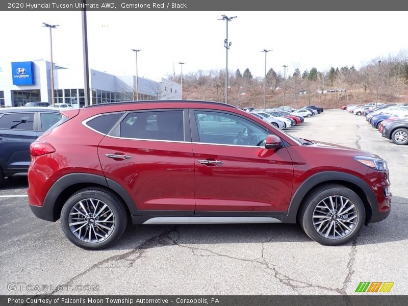 Gemstone Red / Black 2020 Hyundai Tucson Ultimate AWD