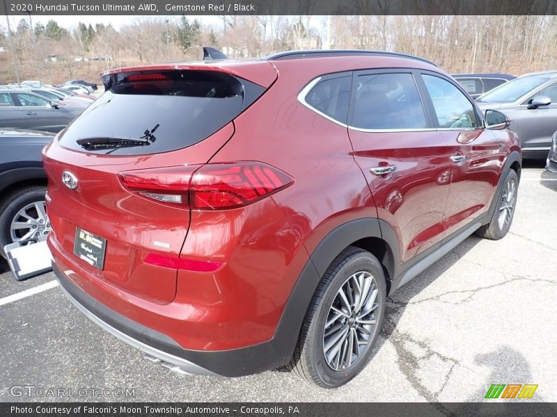 Gemstone Red / Black 2020 Hyundai Tucson Ultimate AWD