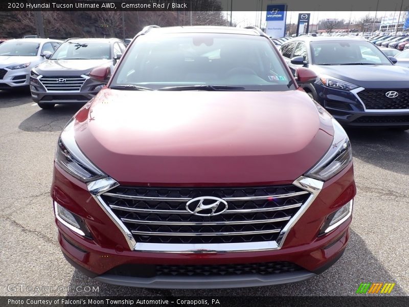Gemstone Red / Black 2020 Hyundai Tucson Ultimate AWD
