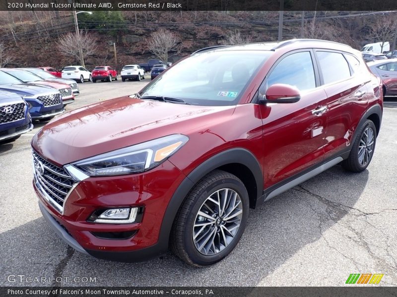 Front 3/4 View of 2020 Tucson Ultimate AWD