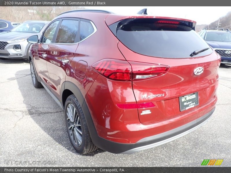 Gemstone Red / Black 2020 Hyundai Tucson Ultimate AWD