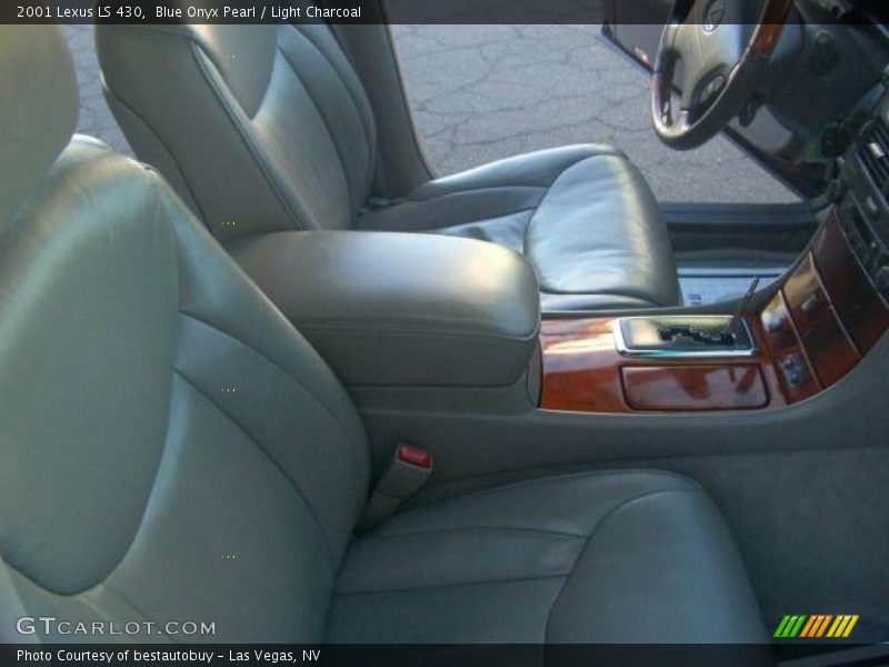 Blue Onyx Pearl / Light Charcoal 2001 Lexus LS 430