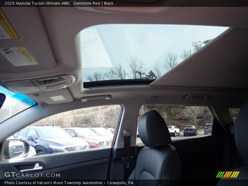 Gemstone Red / Black 2020 Hyundai Tucson Ultimate AWD