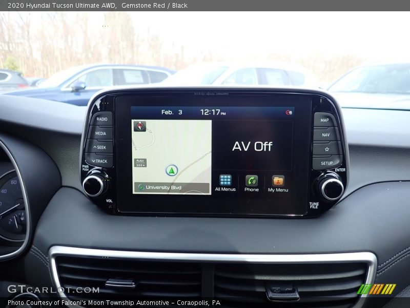 Gemstone Red / Black 2020 Hyundai Tucson Ultimate AWD