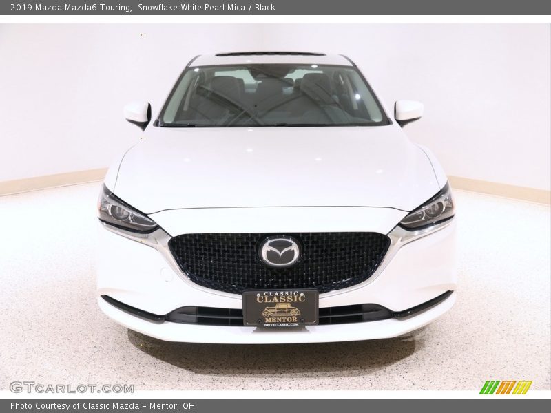 Snowflake White Pearl Mica / Black 2019 Mazda Mazda6 Touring