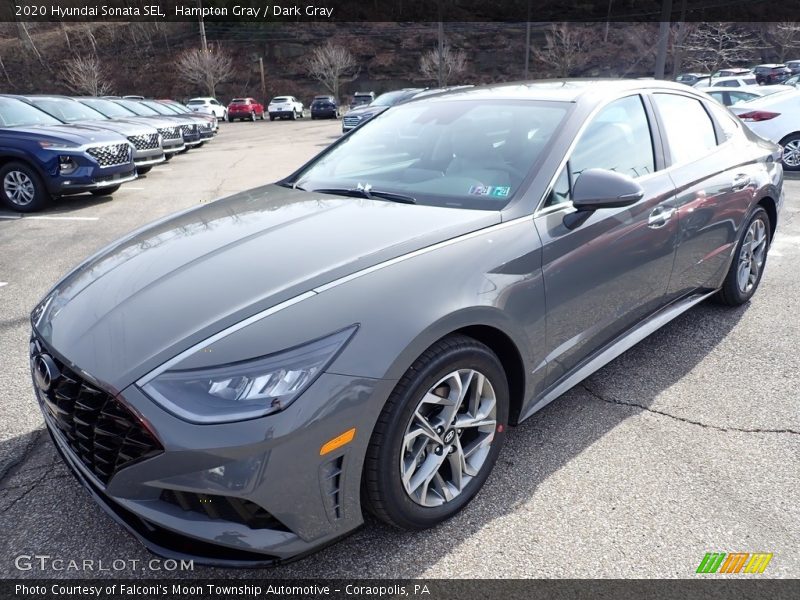 Hampton Gray / Dark Gray 2020 Hyundai Sonata SEL