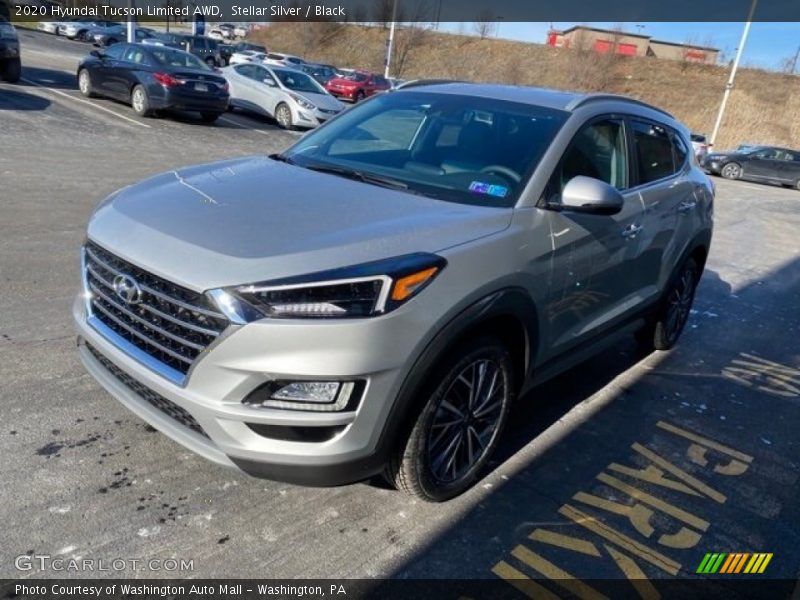 Stellar Silver / Black 2020 Hyundai Tucson Limited AWD