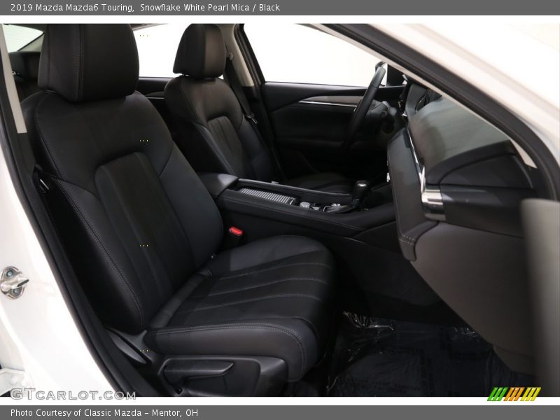 Snowflake White Pearl Mica / Black 2019 Mazda Mazda6 Touring