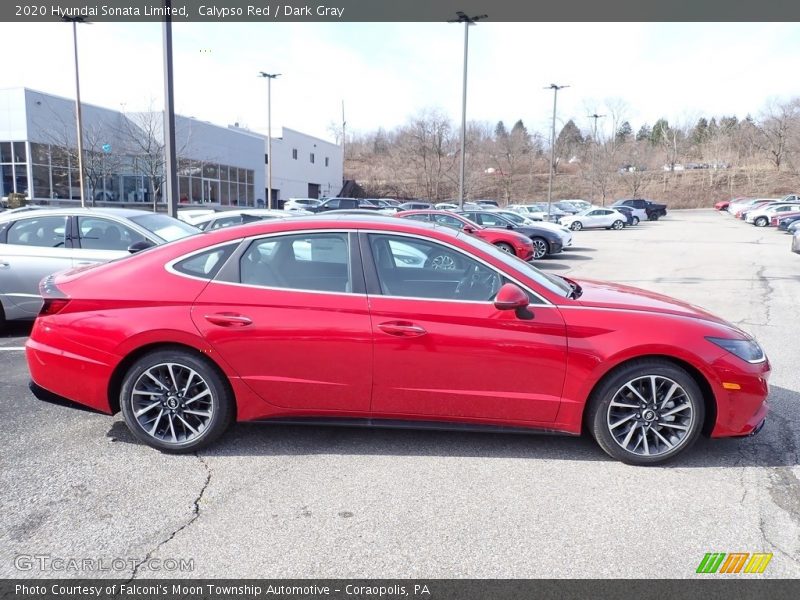  2020 Sonata Limited Calypso Red