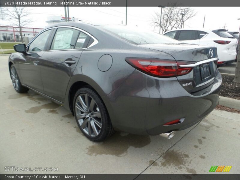 Machine Gray Metallic / Black 2020 Mazda Mazda6 Touring