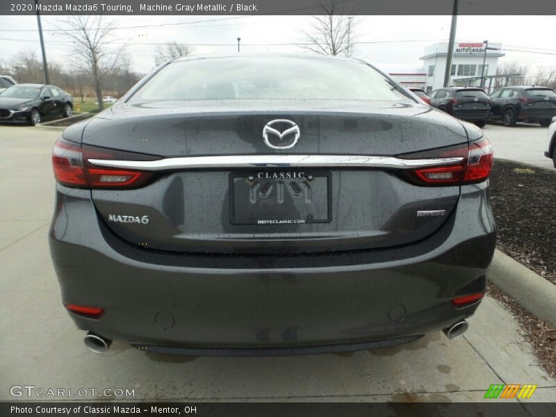 Machine Gray Metallic / Black 2020 Mazda Mazda6 Touring