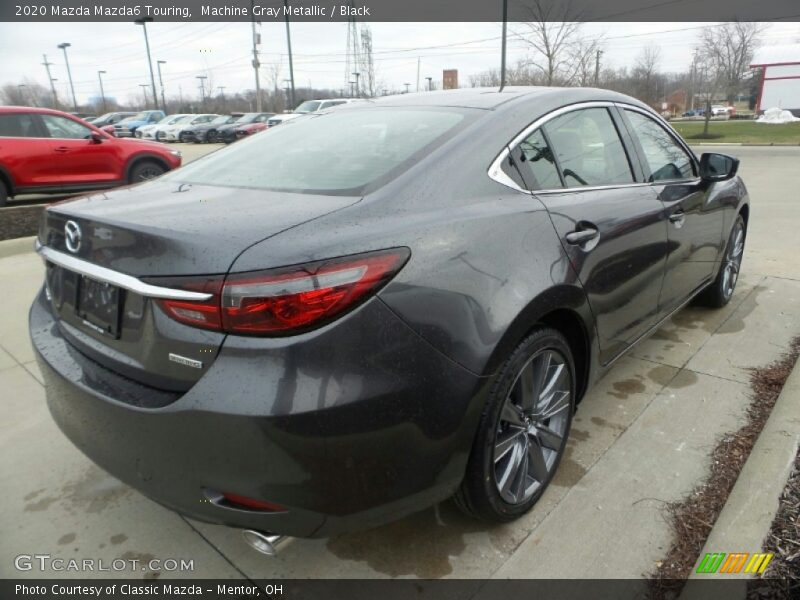 Machine Gray Metallic / Black 2020 Mazda Mazda6 Touring