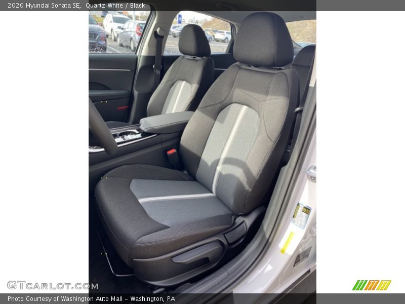 Front Seat of 2020 Sonata SE
