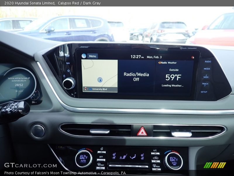 Controls of 2020 Sonata Limited