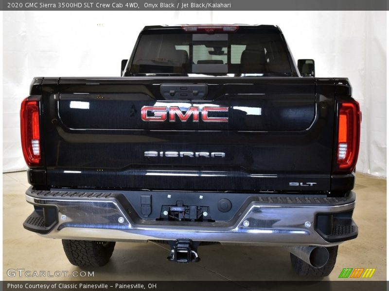 Onyx Black / Jet Black/Kalahari 2020 GMC Sierra 3500HD SLT Crew Cab 4WD