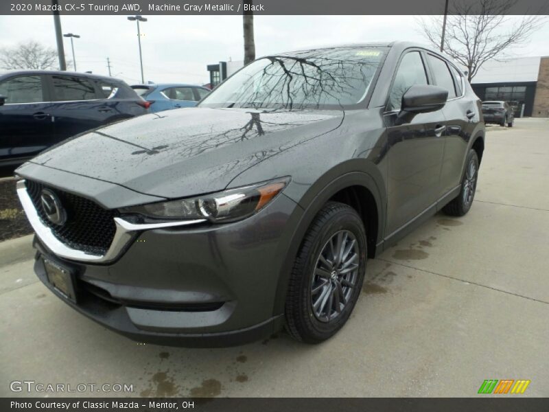 Machine Gray Metallic / Black 2020 Mazda CX-5 Touring AWD