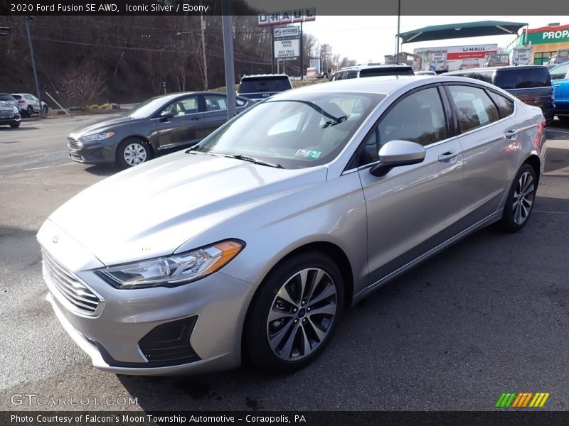 Iconic Silver / Ebony 2020 Ford Fusion SE AWD