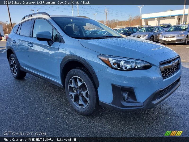 Cool Gray Khaki / Black 2019 Subaru Crosstrek 2.0i Premium
