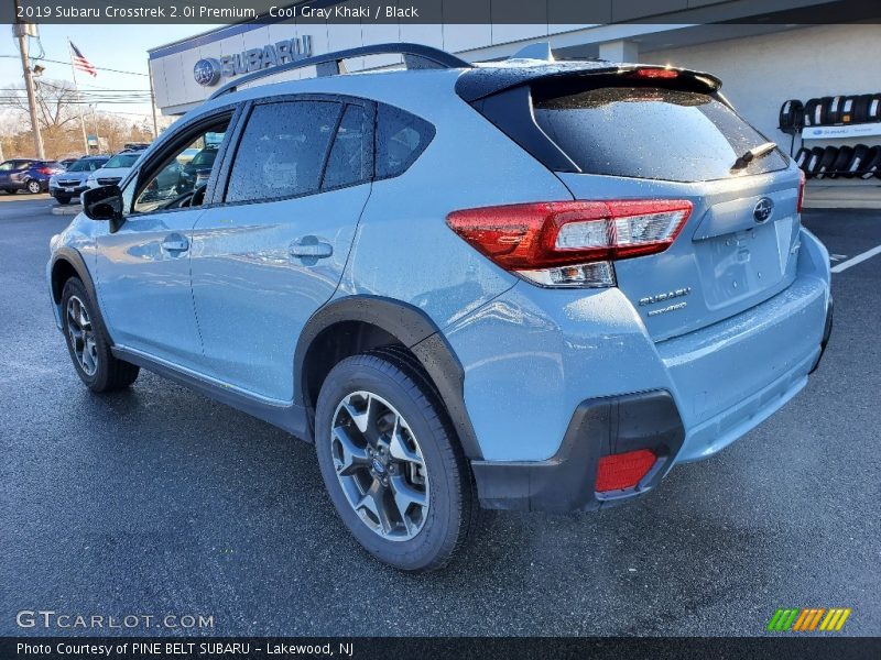 Cool Gray Khaki / Black 2019 Subaru Crosstrek 2.0i Premium