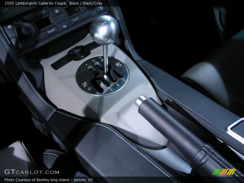 Black / Black/Grey 2005 Lamborghini Gallardo Coupe