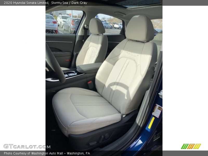  2020 Sonata Limited Dark Gray Interior