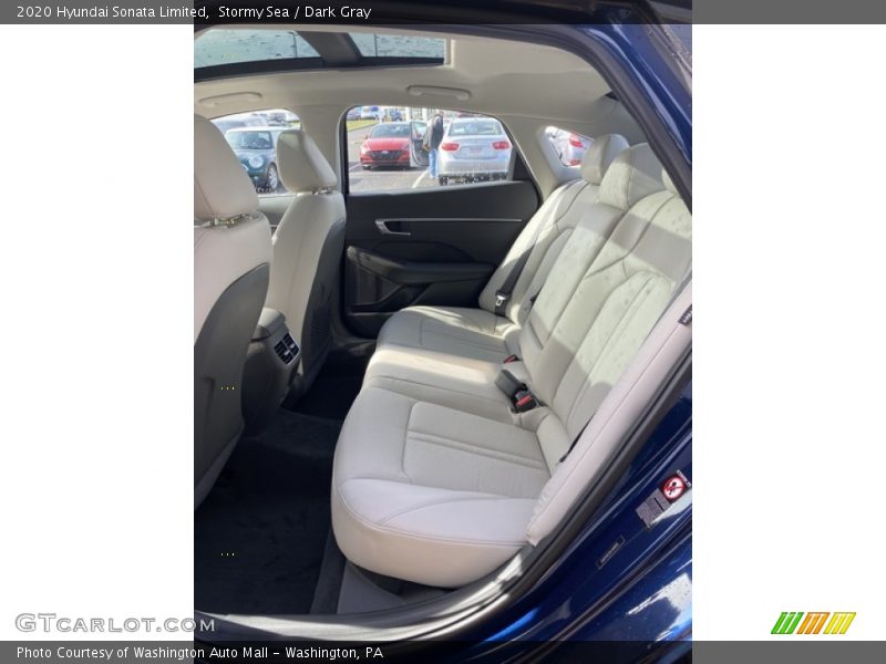 Stormy Sea / Dark Gray 2020 Hyundai Sonata Limited