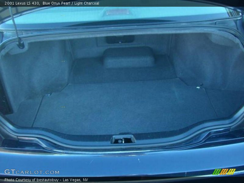 Blue Onyx Pearl / Light Charcoal 2001 Lexus LS 430