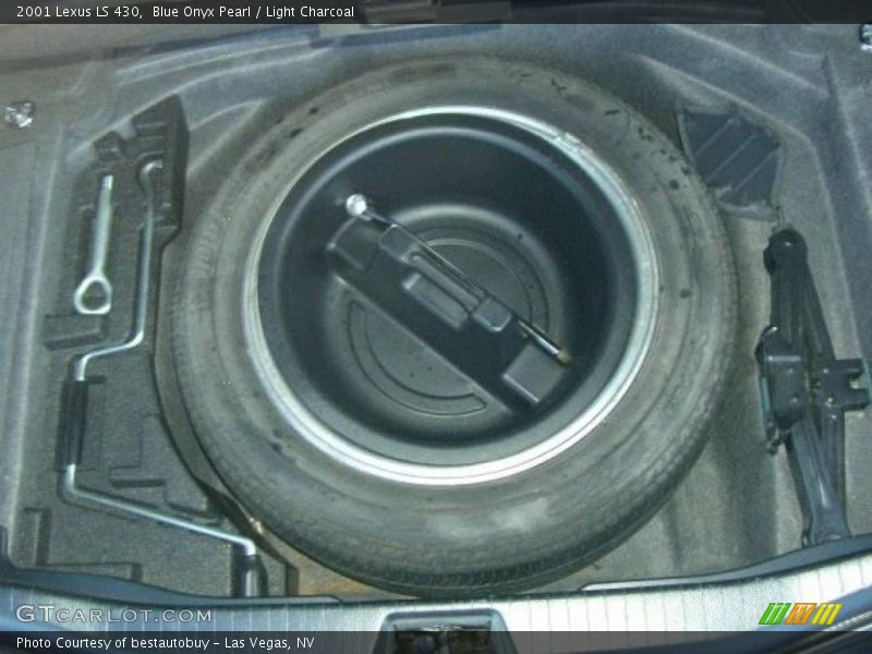 Blue Onyx Pearl / Light Charcoal 2001 Lexus LS 430