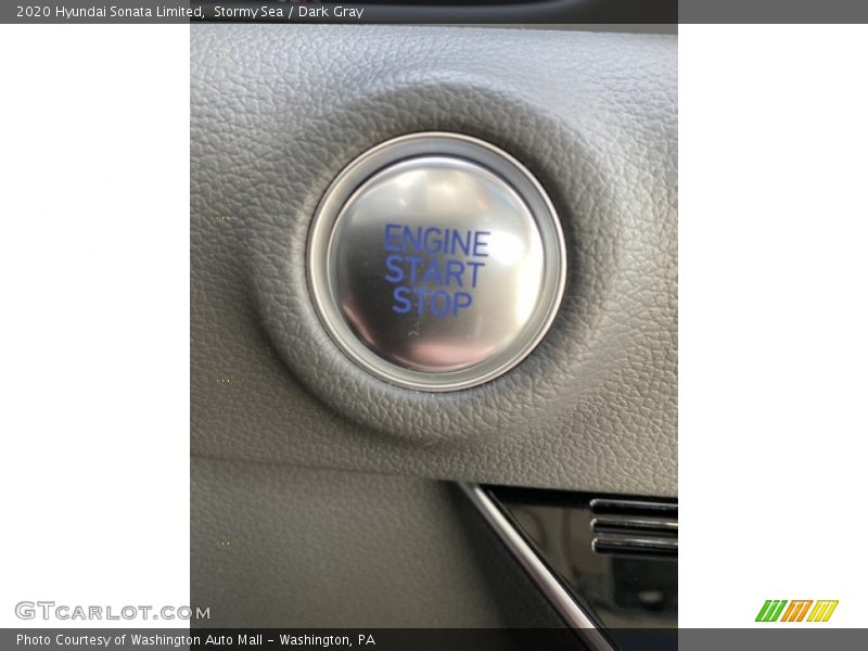 Stormy Sea / Dark Gray 2020 Hyundai Sonata Limited